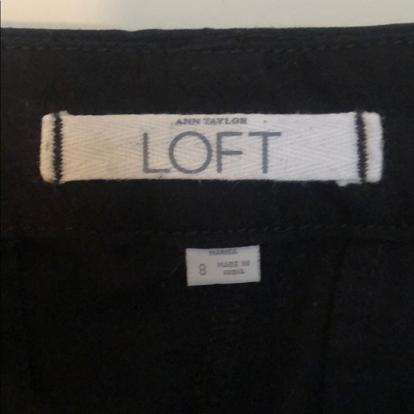 Loft Black Capris - Size 8 - Picture 4 of 6